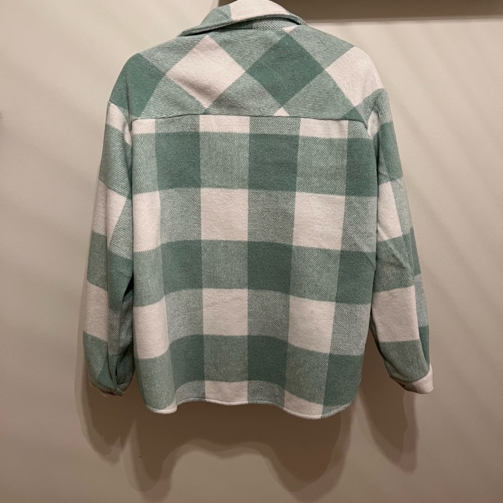 Mint Green Shacket - Picture 3 of 3